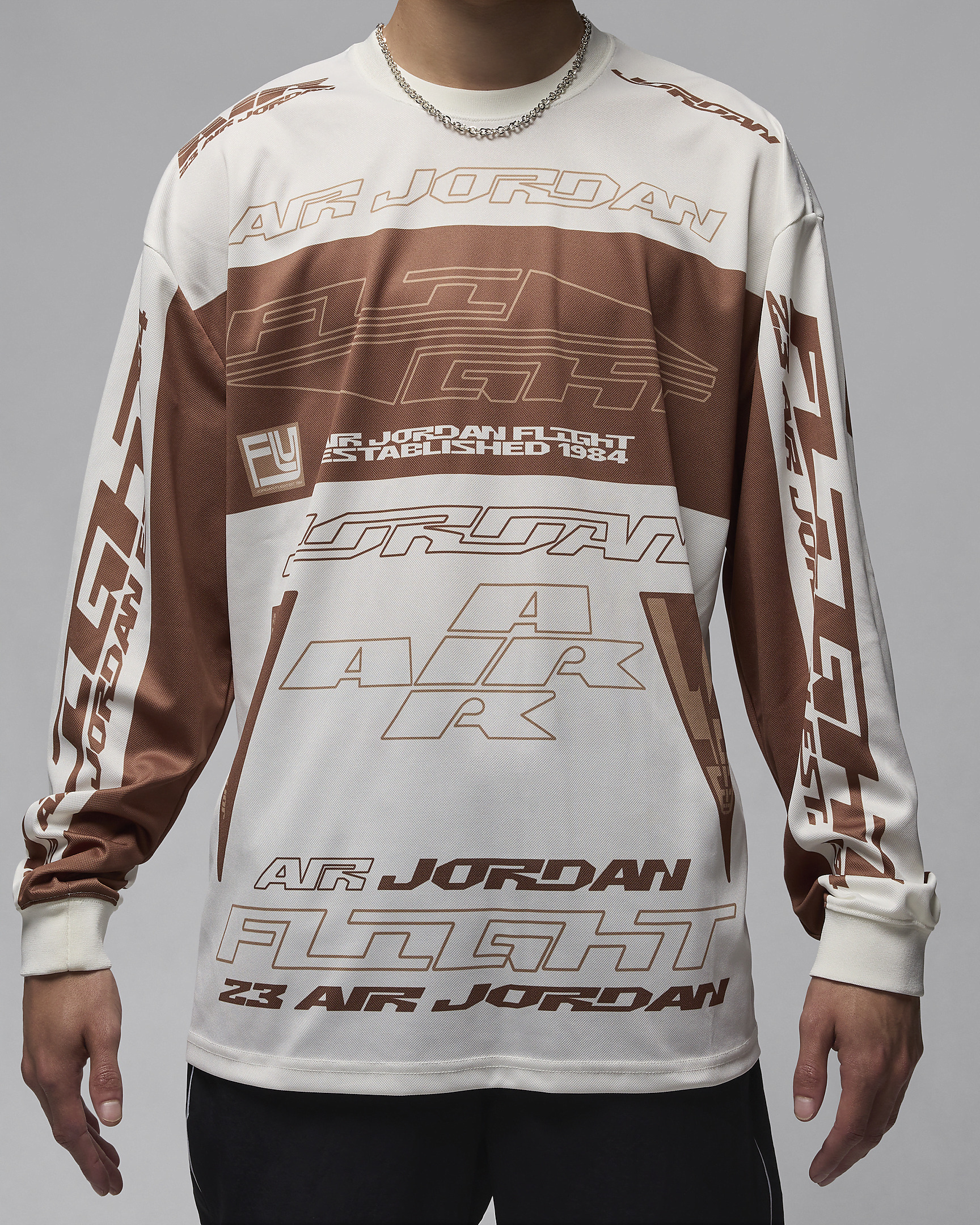 【NIKE】★JORDAN FLIGHT MVP LONG TSHIRT★【正規品】 Jordan Jordan MVP Men's Printed Long-Sleeve Top | REVERSIBLE
