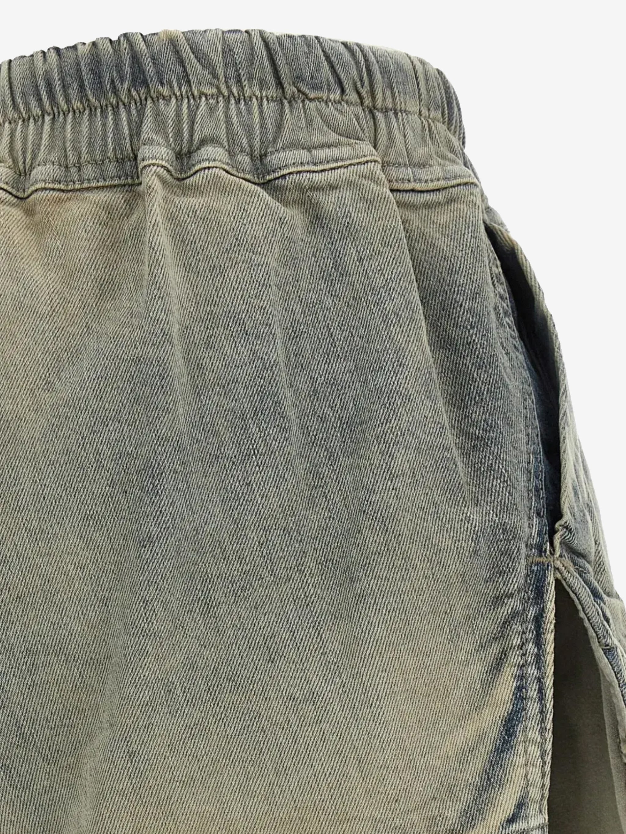 RICK OWENS DRKSHDW - Women Denim Fog Boxers - 4