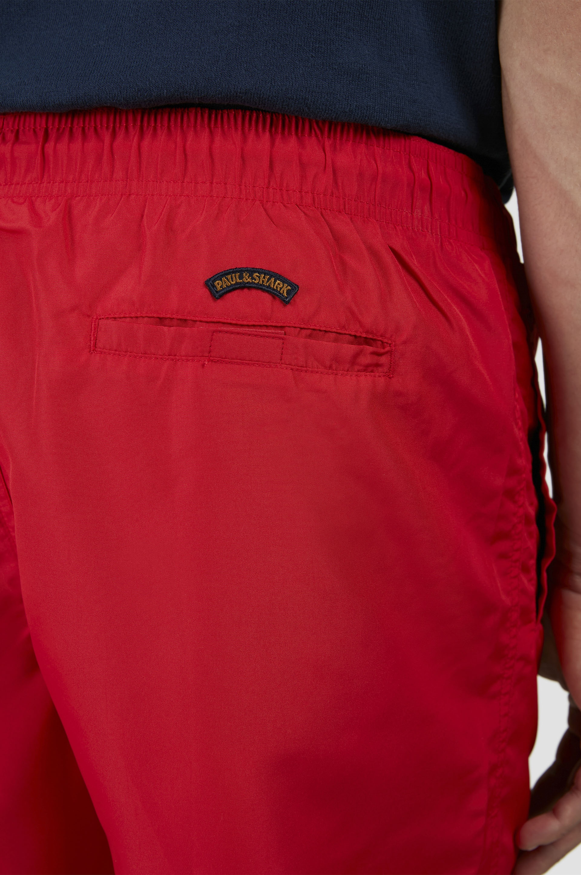 SWIM SHORTS WITH REFLECTIVE LOGO PRINT - 4