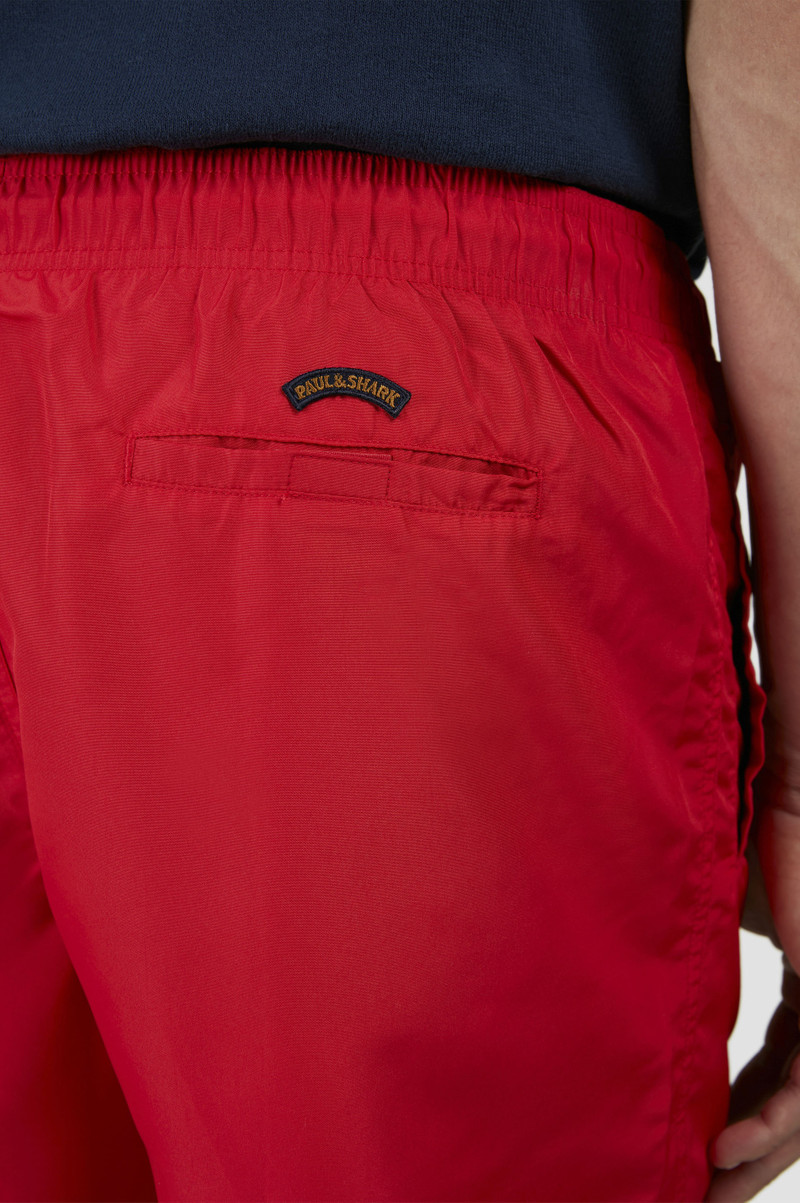 SWIM SHORTS WITH REFLECTIVE LOGO PRINT 4