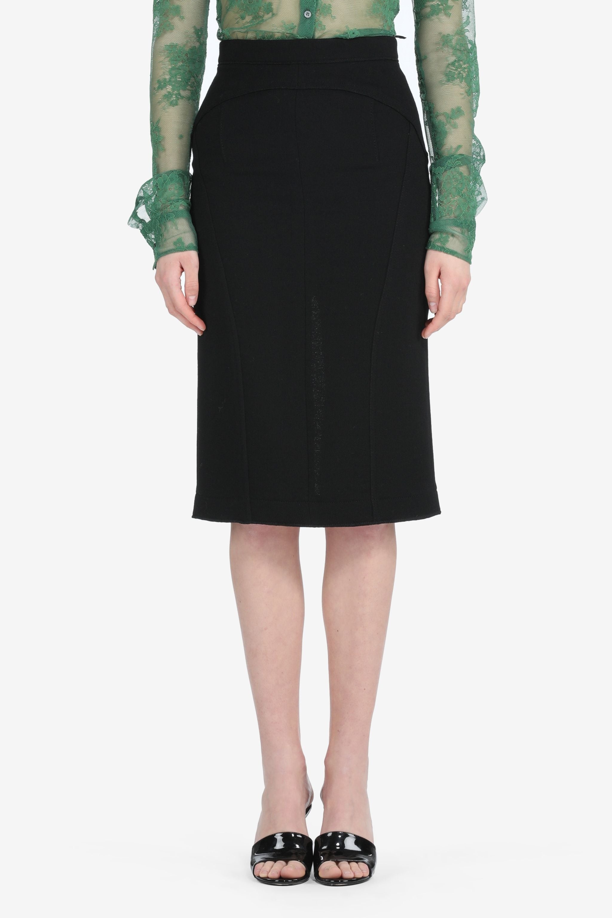 TAILORED PENCIL SKIRT - 1