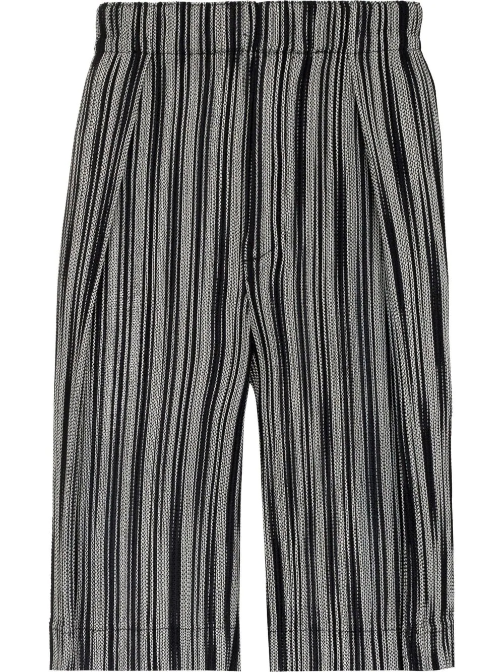 Leno striped Bermuda shorts - 1