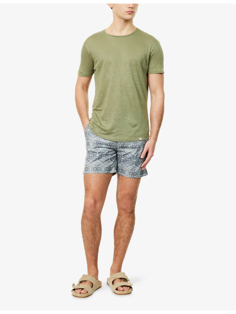 ORLEBAR BROWN OB-T Crewneck Linen T-Shirt outlook