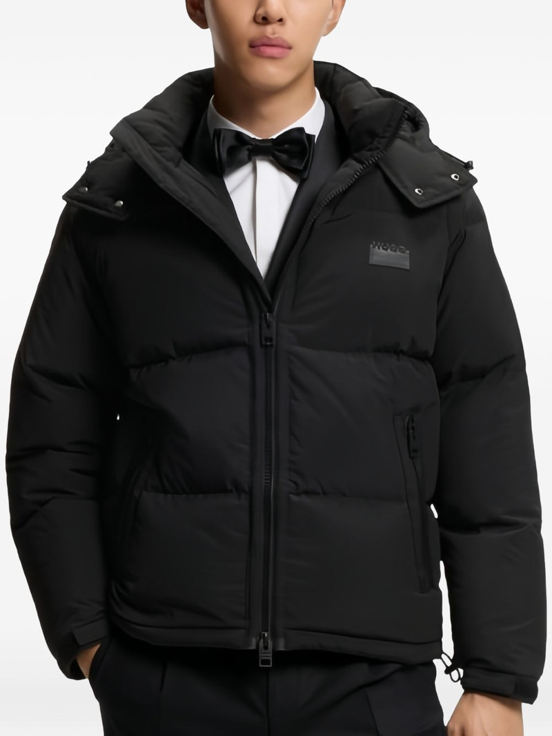 HUGO Birono hooded padded jacket outlook