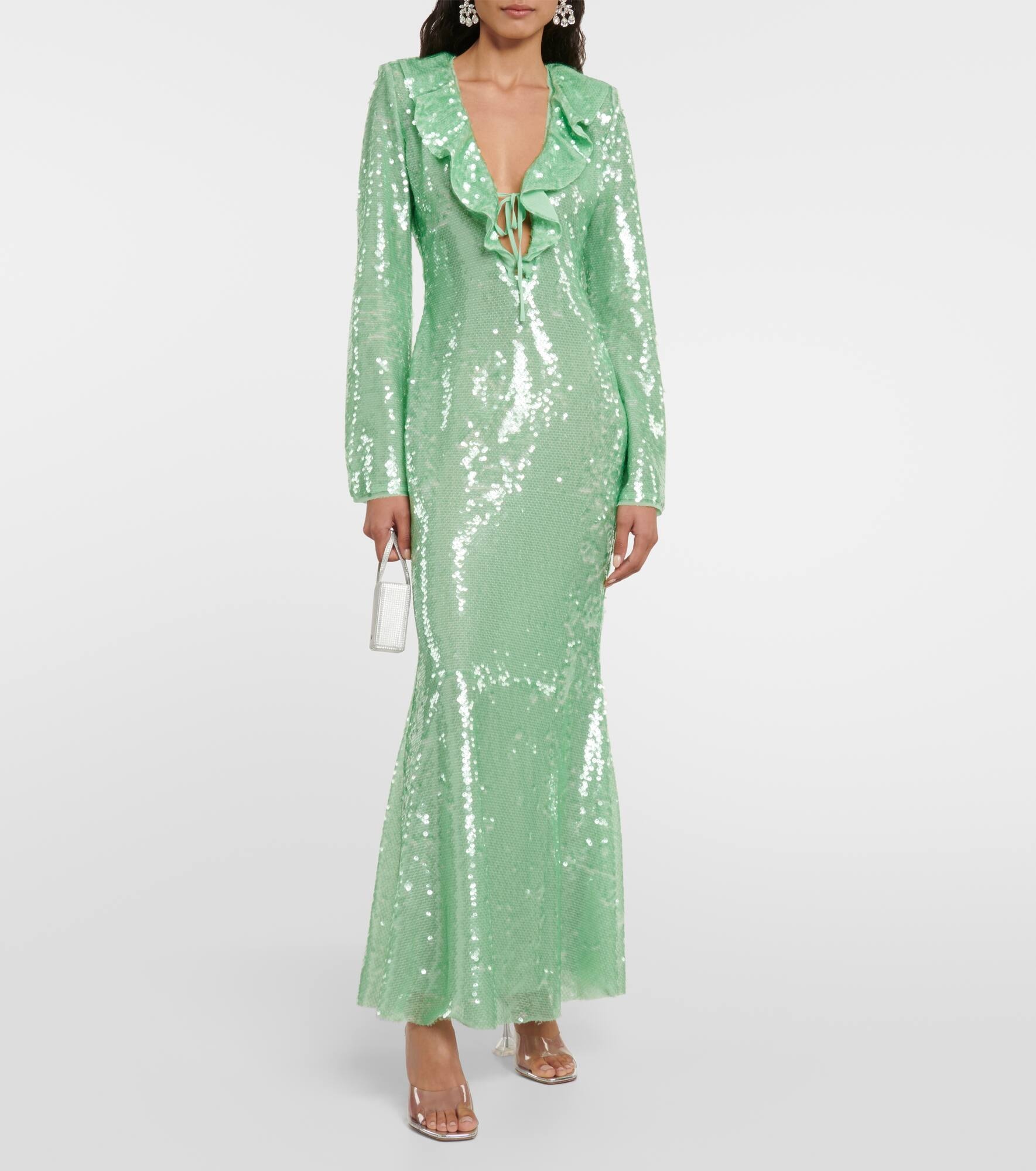 self-portrait Embellished midi dress | mytheresa | REVERSIBLE