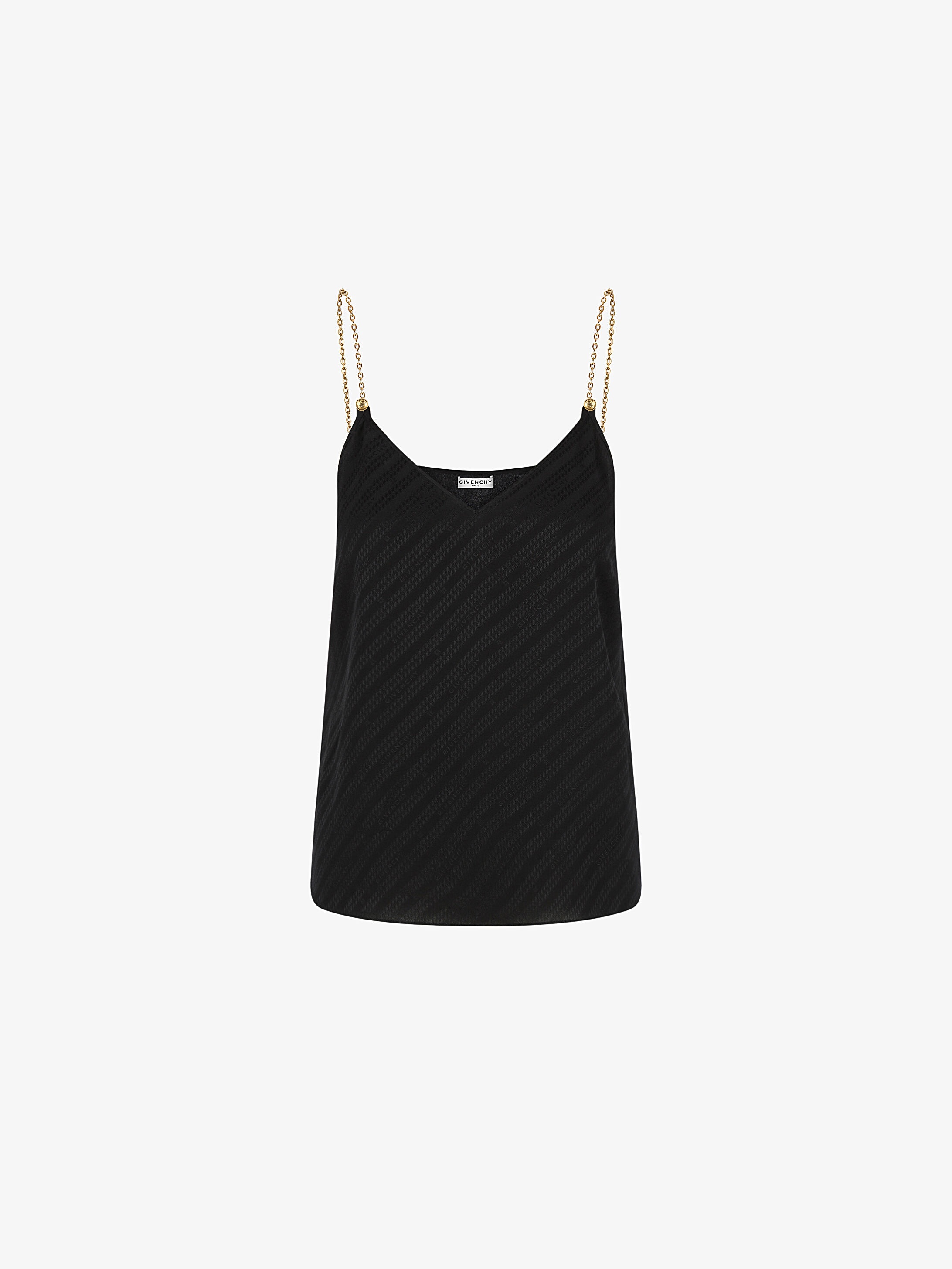 GIVENCHY chain camisole with chain shoulder straps - 1