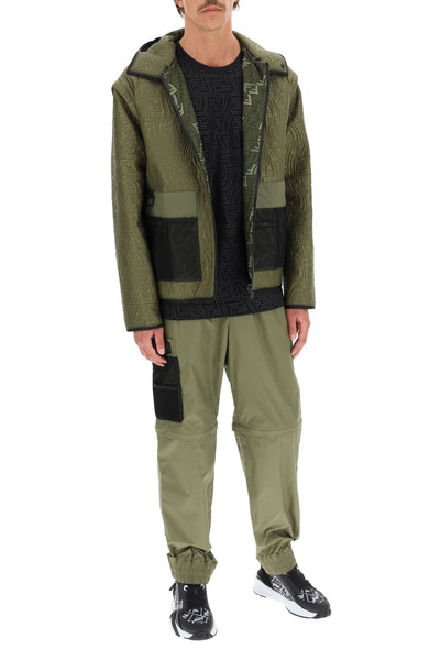 FENDI REVERSIBLE FF FISH-EYE QUILTED JACKET outlook