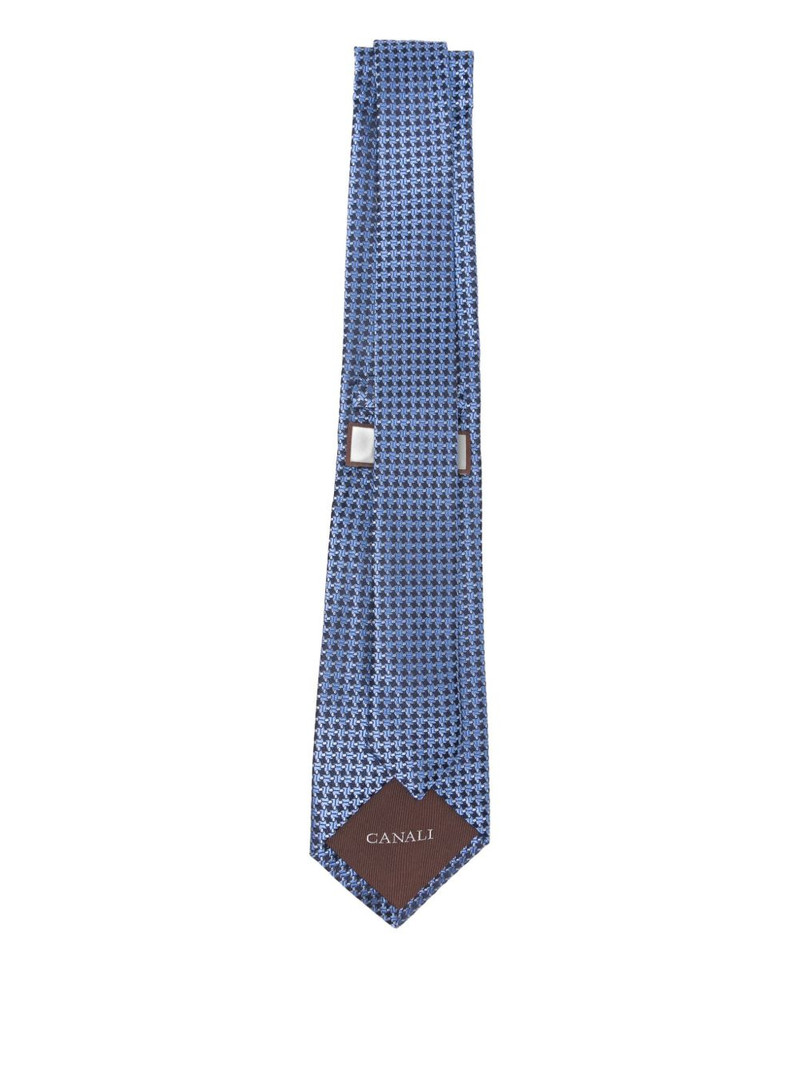 Canali patterned tie outlook