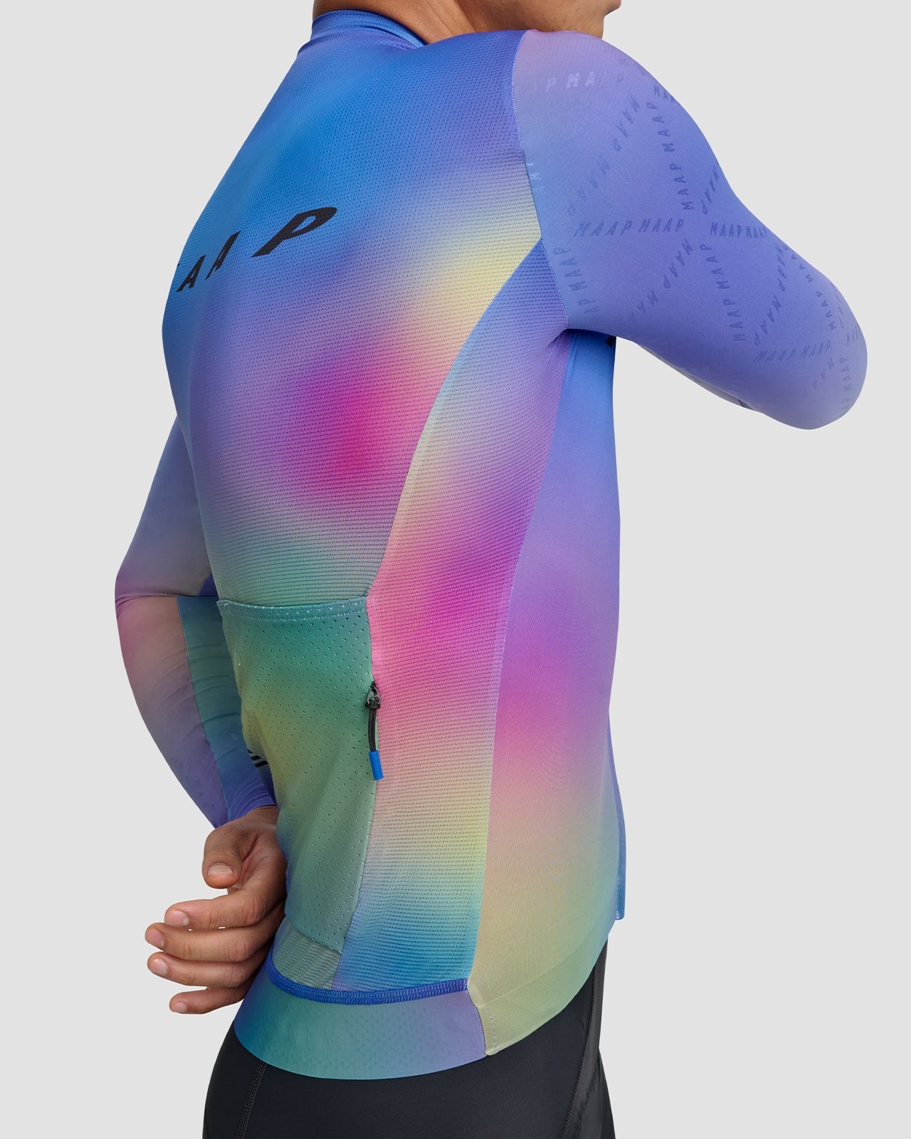 Blurred Out Pro Hex LS Jersey 2.0 - 5