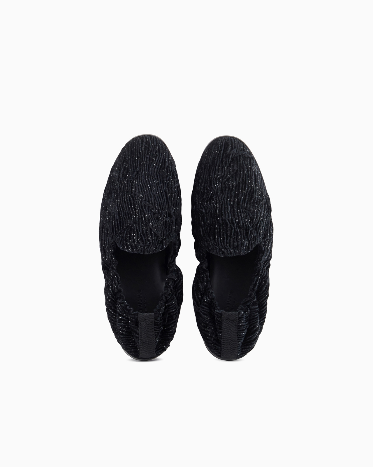 Giorgio’s loafers in textured velvet - 3