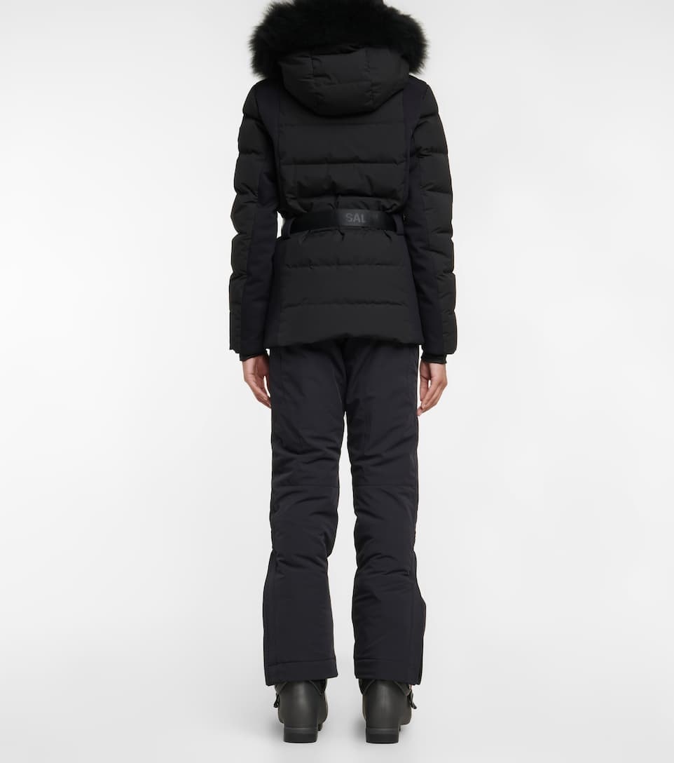 Belted ski jacket - 3