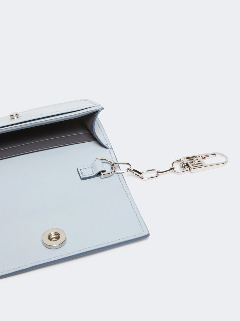 Max Mara Leather purse - SKY BLUE outlook