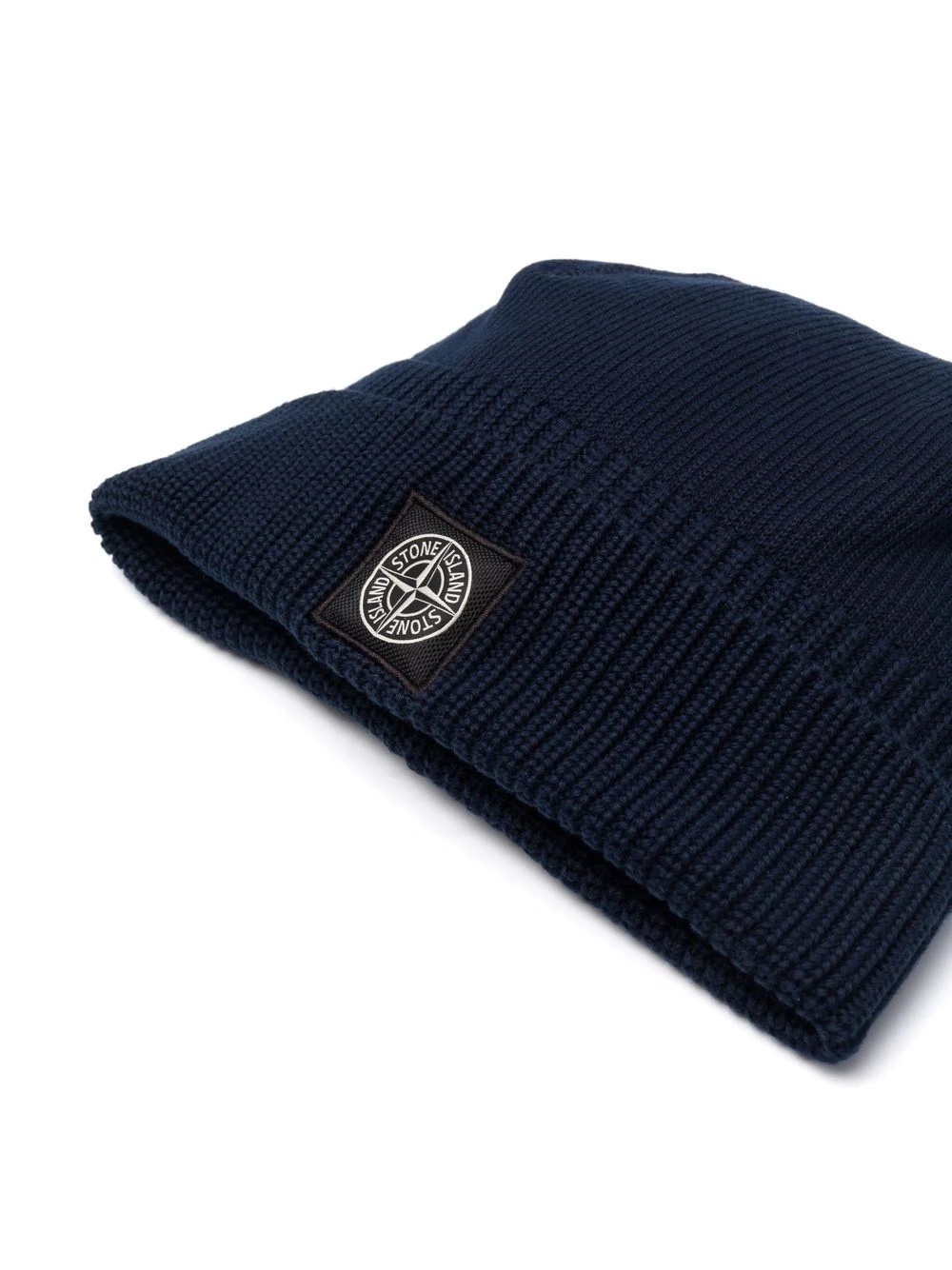 logo patch beanie - 2