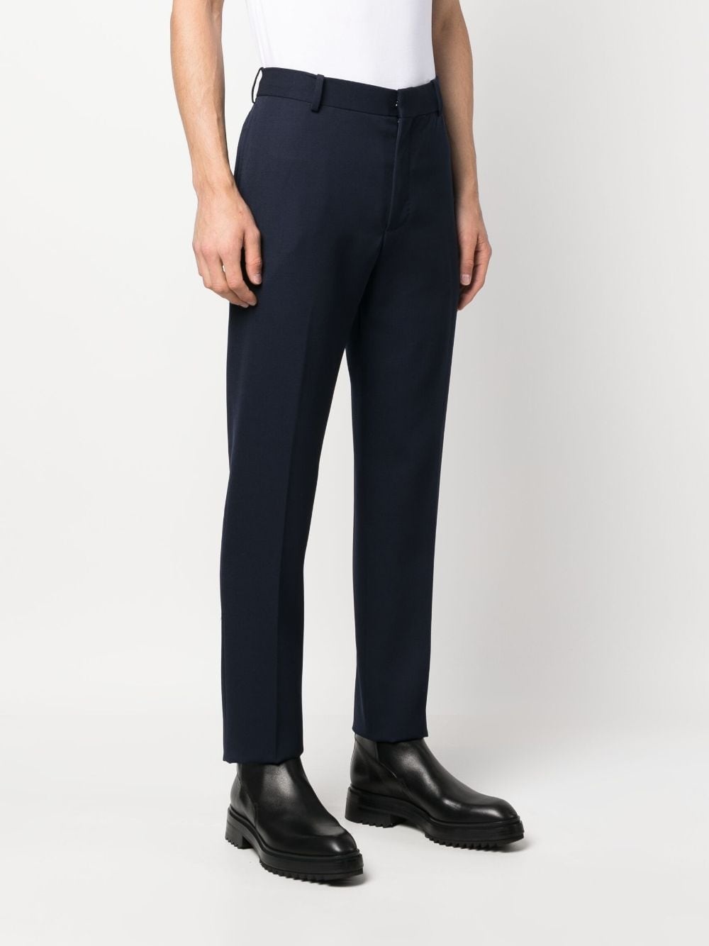 tailored straight-leg trousers - 3