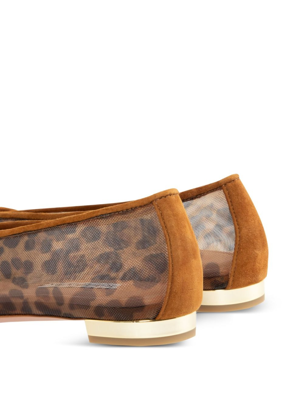 leopard-print flats - 4