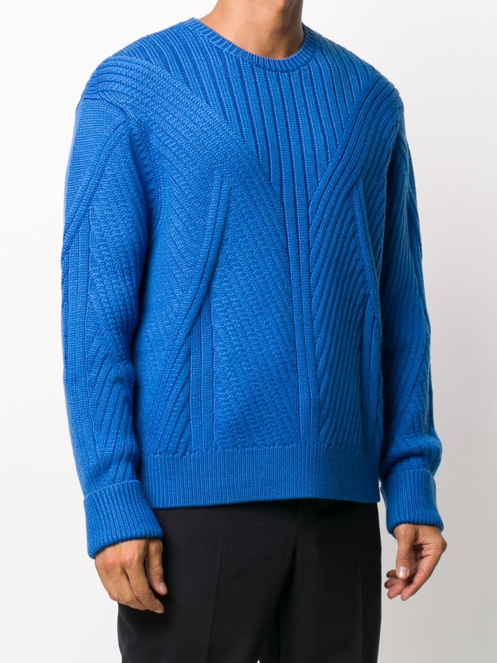 ribbed knit jumper - 3