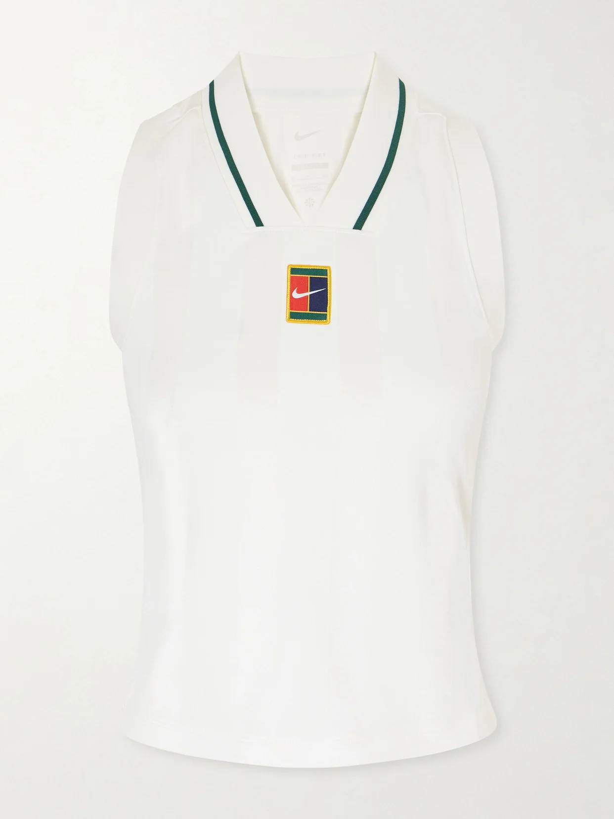 Striped Jersey Tennis Tank - 1