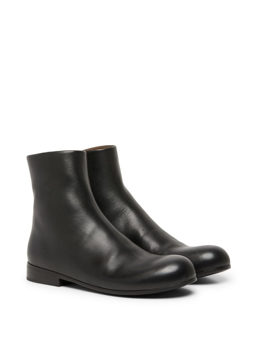 calf leather ankle boots - 2