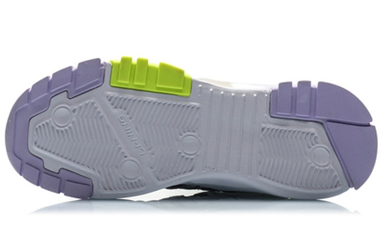 (WMNS) Li-Ning Reverses 'Grey Neon Yellow' AGCQ182-1 - 5