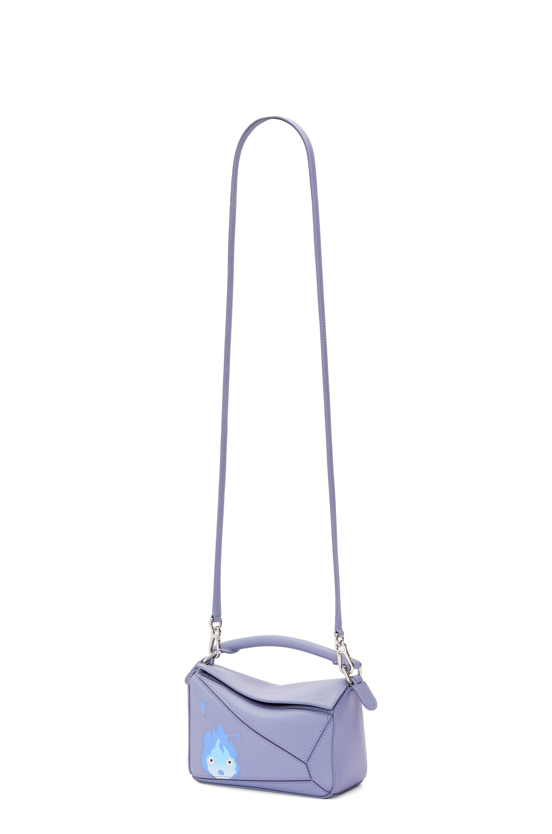 Calcifer mini Puzzle bag in satin calfskin - 6