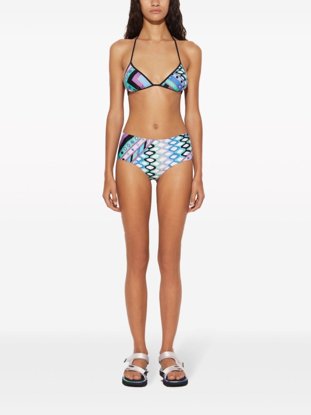 Vivara-print bikini bottoms - 3
