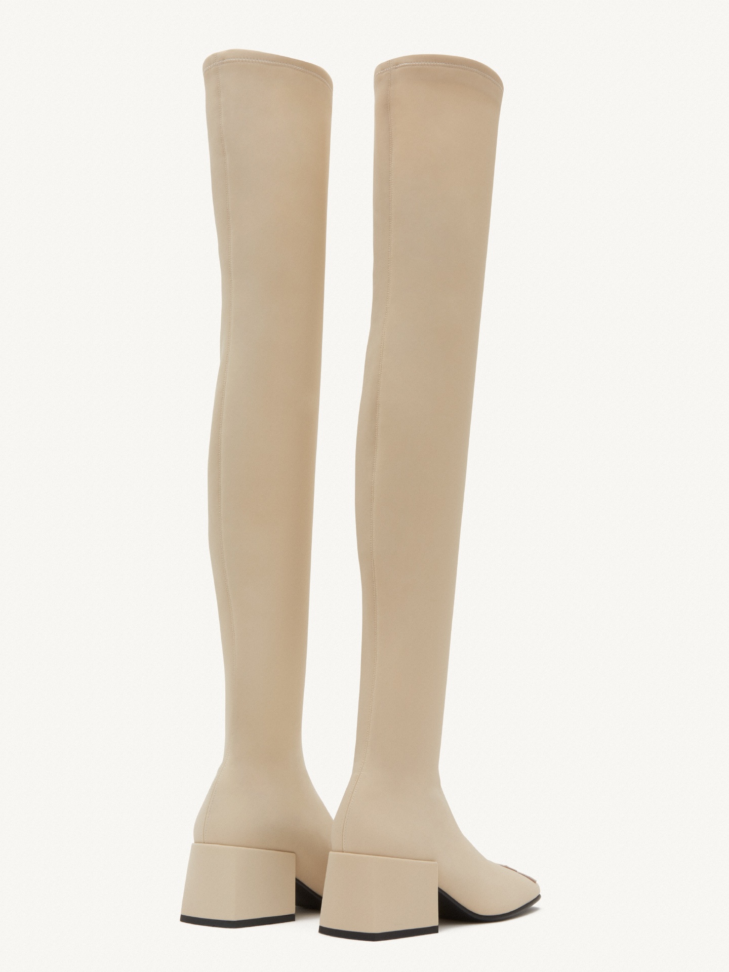 STRETCH JERSEY HIGH BOOTS - 3