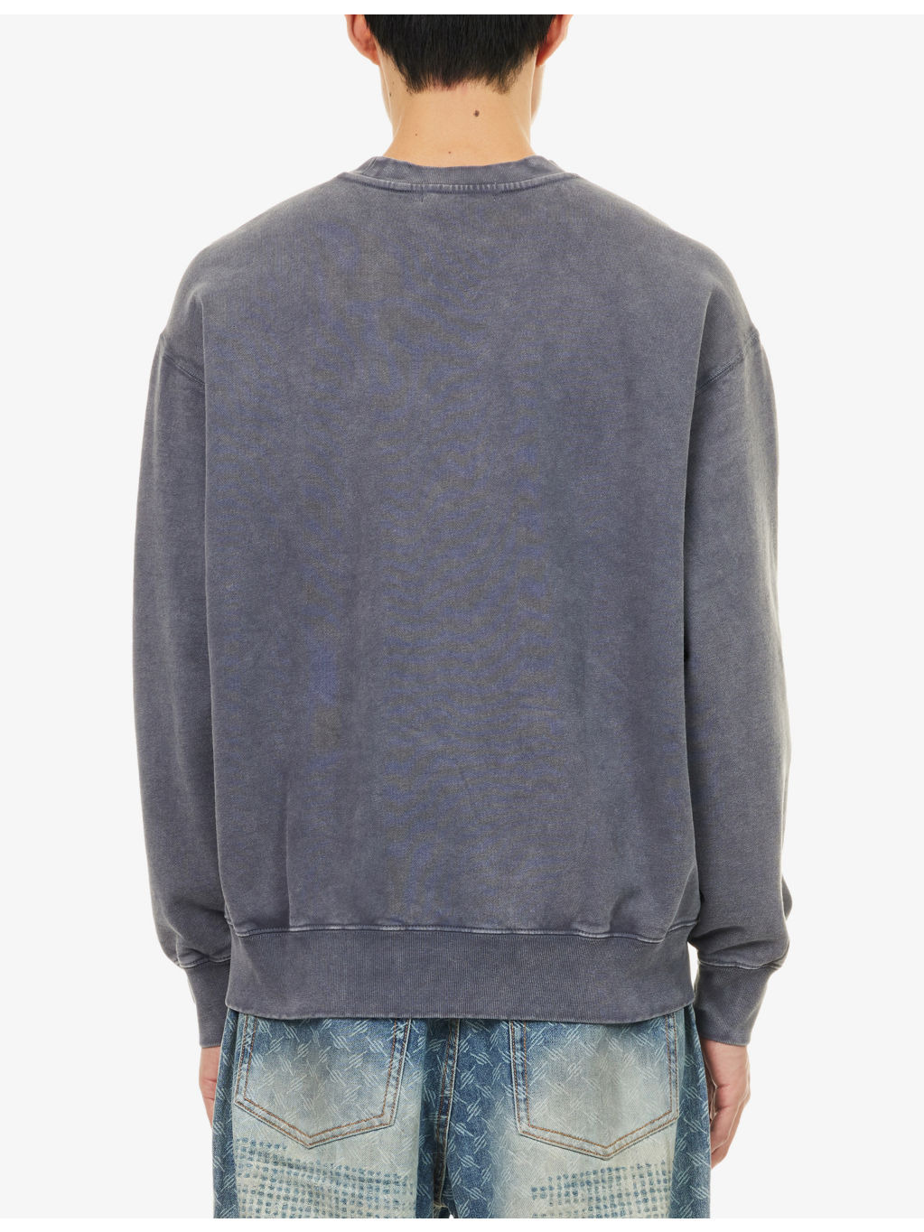 College Graphic-Print Cotton Sweatshirt - 4