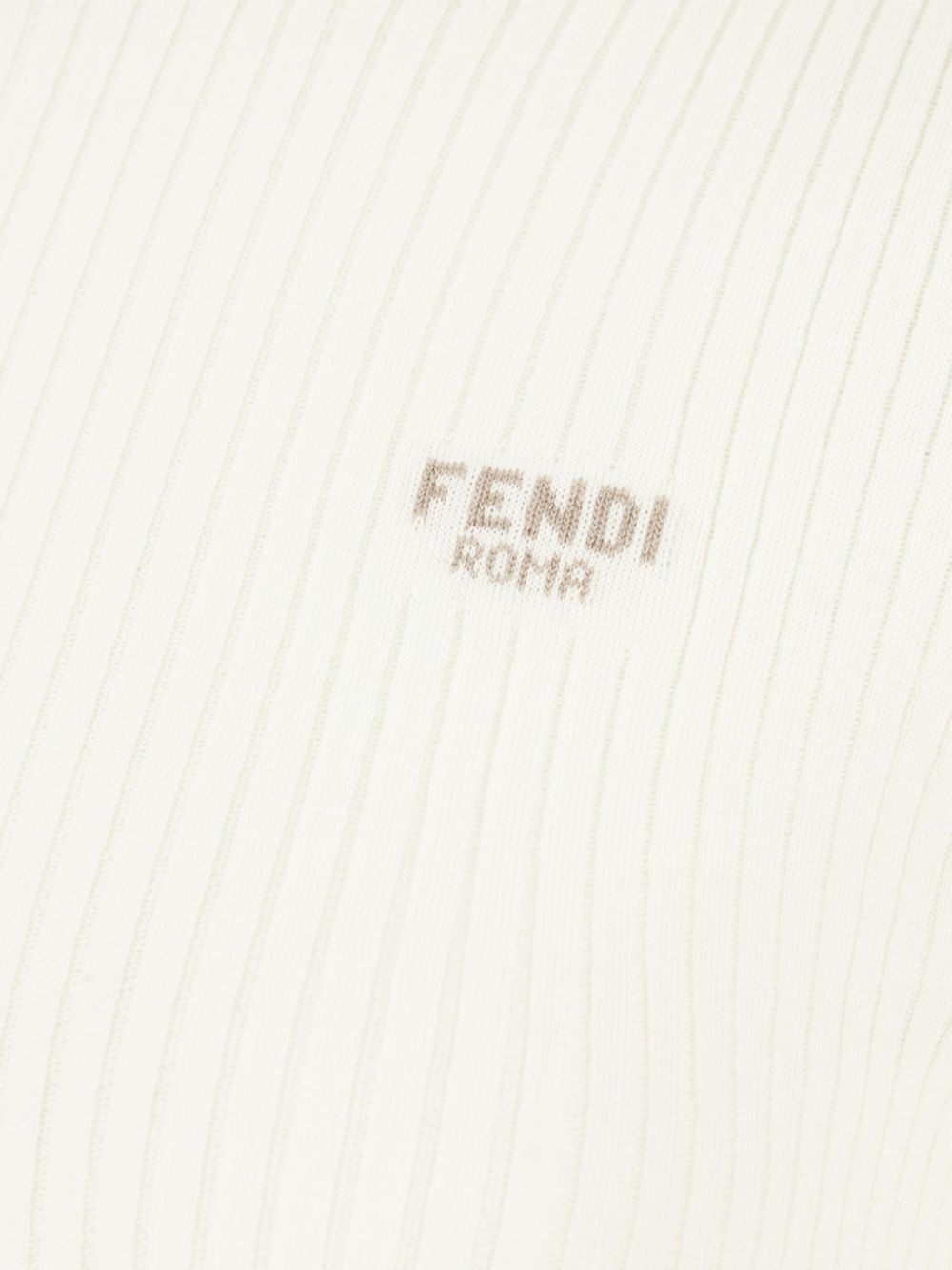 embroidered-logo sweater - 3