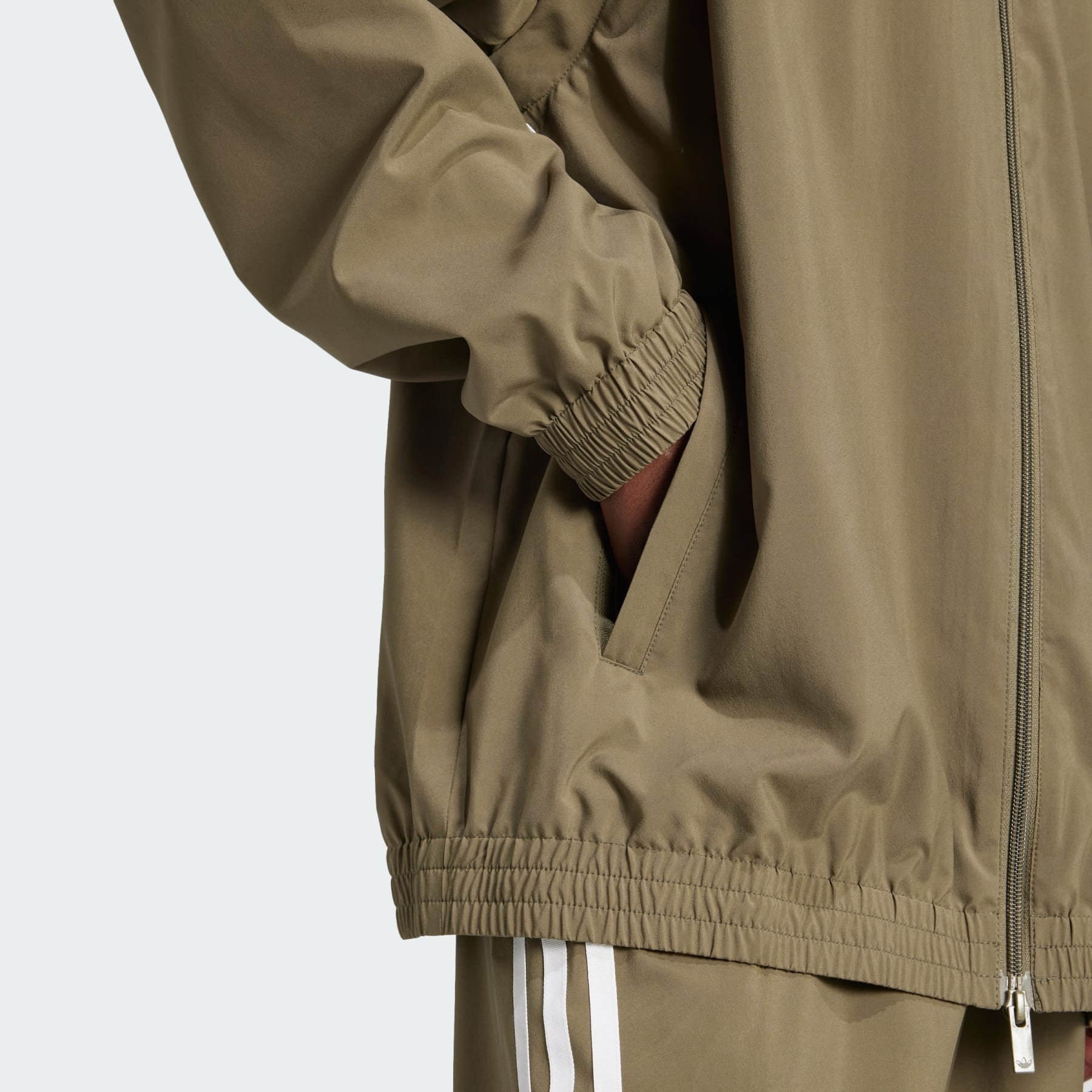◆adidas◆ ADILENIUM 2 Oversized Track Top Khaki JM9252 Adilenium Season 2 Oversized Zip-Off Track Top (Gender