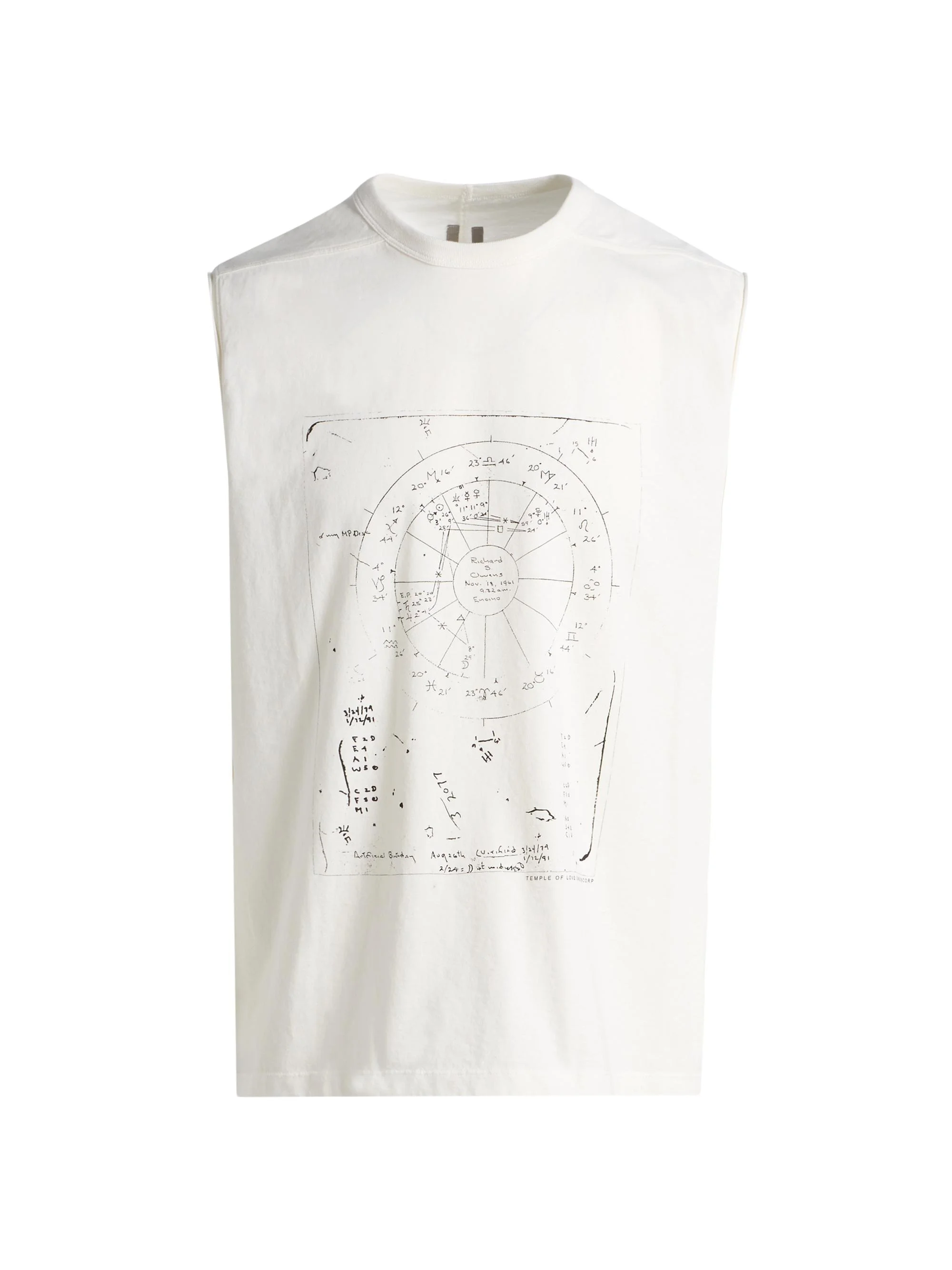 Men's Brad Sleeveless T-Shirt - Milk - 1