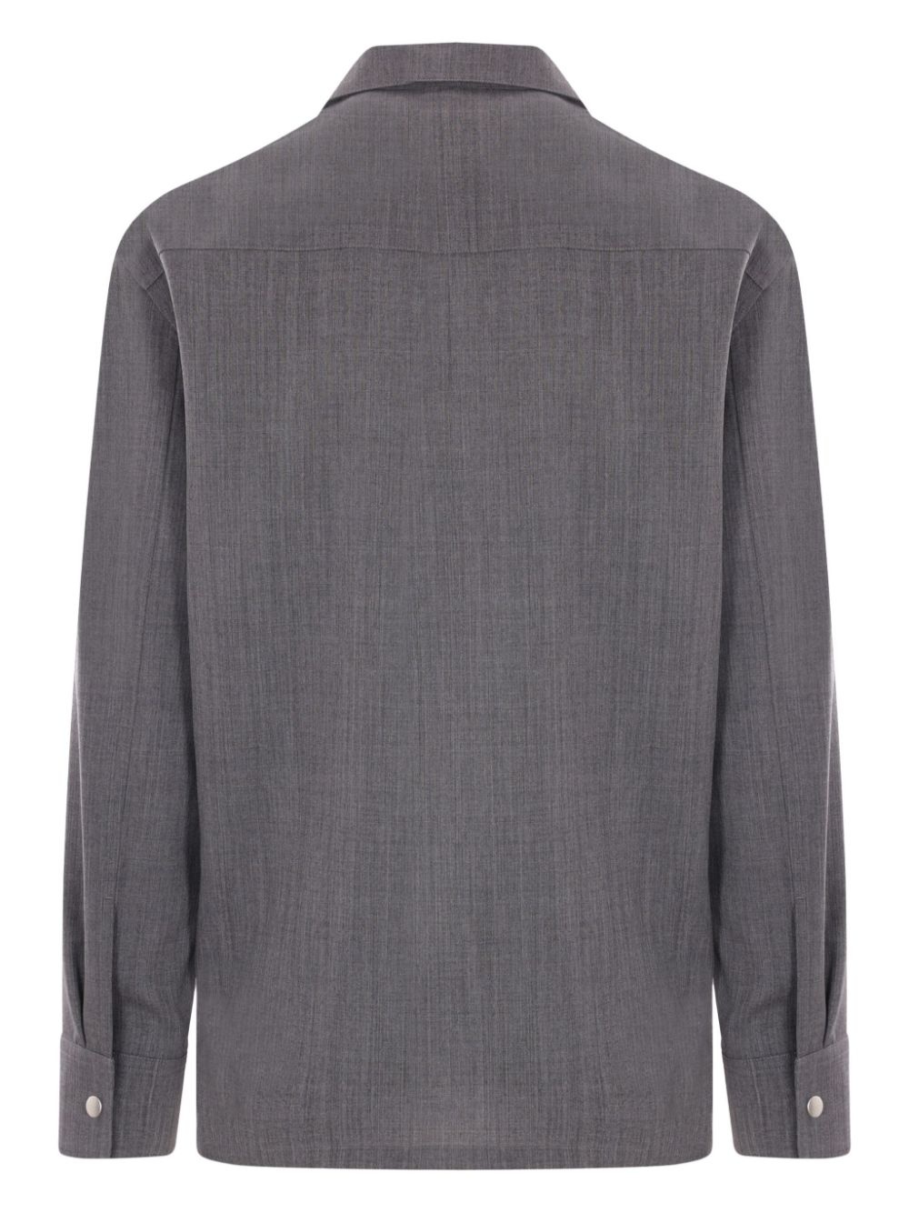 wool shirt jacket - 2