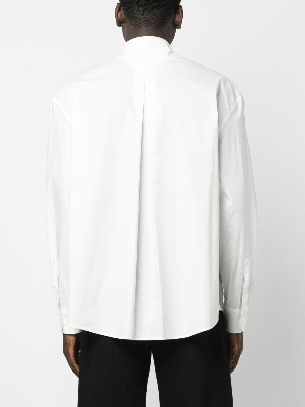 Kenzo Elephant-print tie-detail shirt - 4