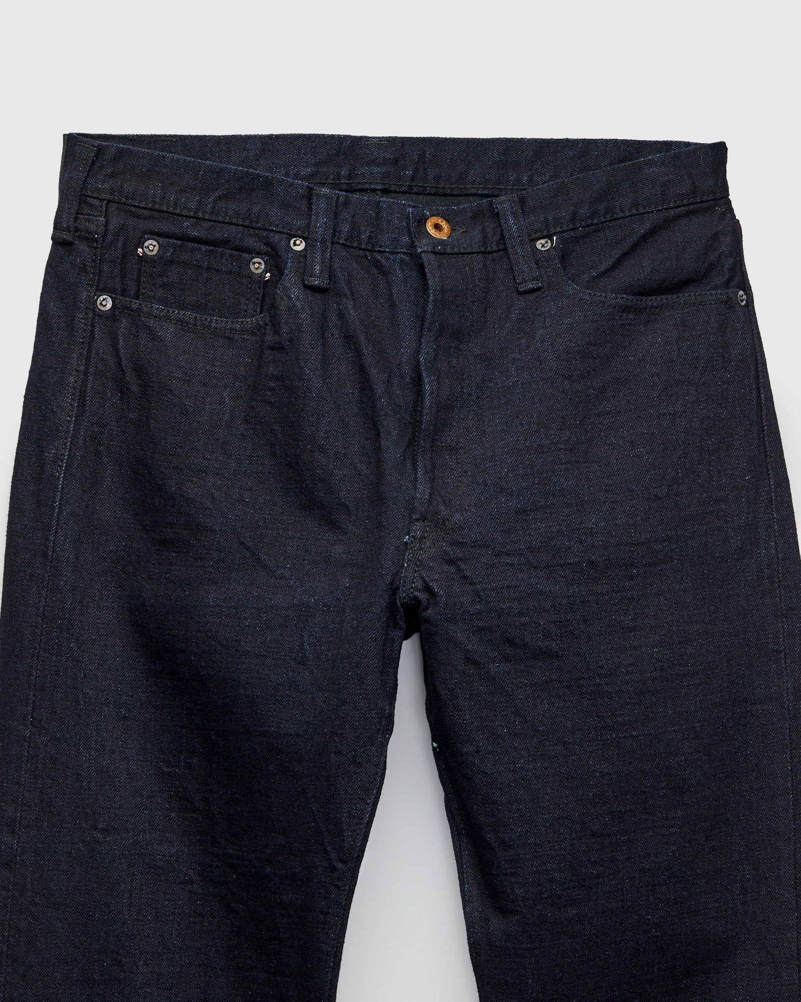 B1108SRB "Super Rough" 15.5oz Indigo/Black Selvedge Denim - Slim Straight Fit - 5