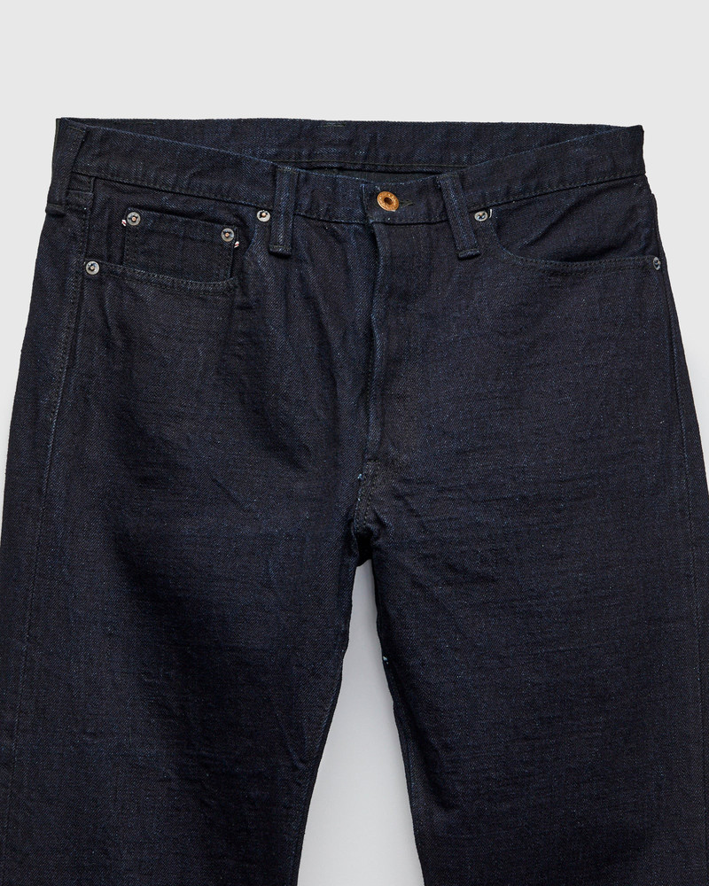 B1108SRB "Super Rough" 15.5oz Indigo/Black Selvedge Denim - Slim Straight Fit 5