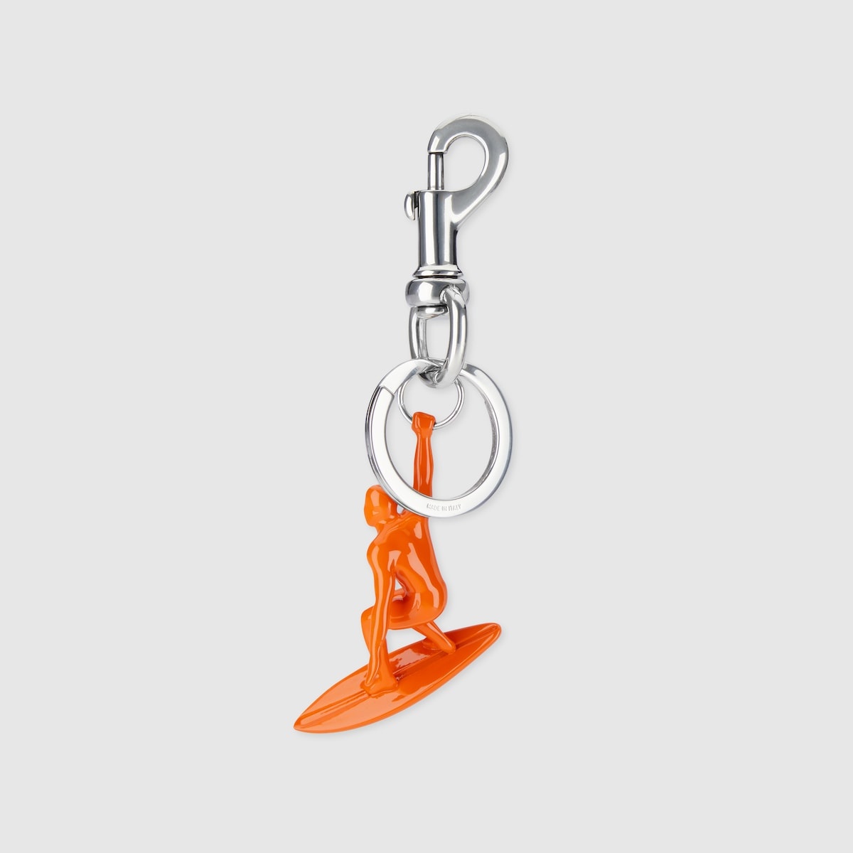 Engraved surfer keychain charm - 4
