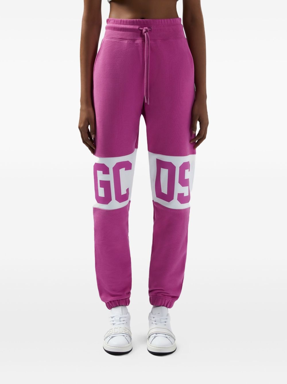 logo-print track pants - 3