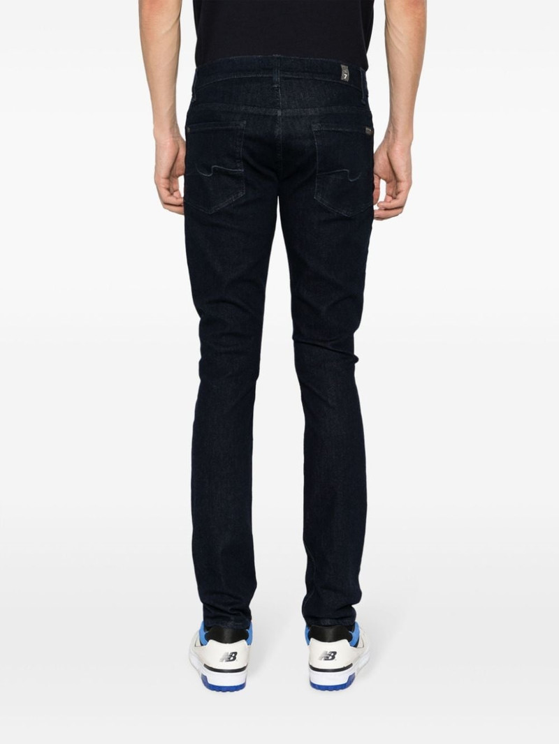 slim-cut logo-patch jeans 4