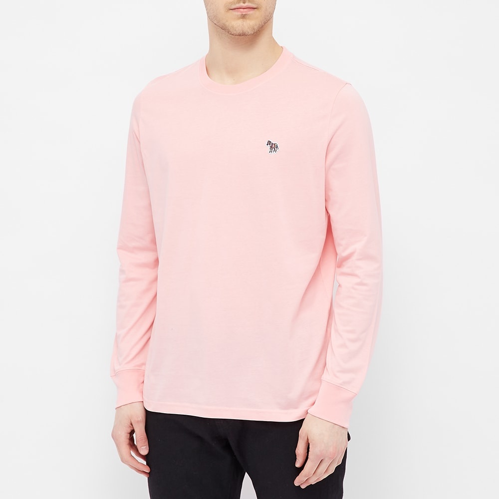 Paul Smith Long Sleeve Zebra Logo Tee - 3