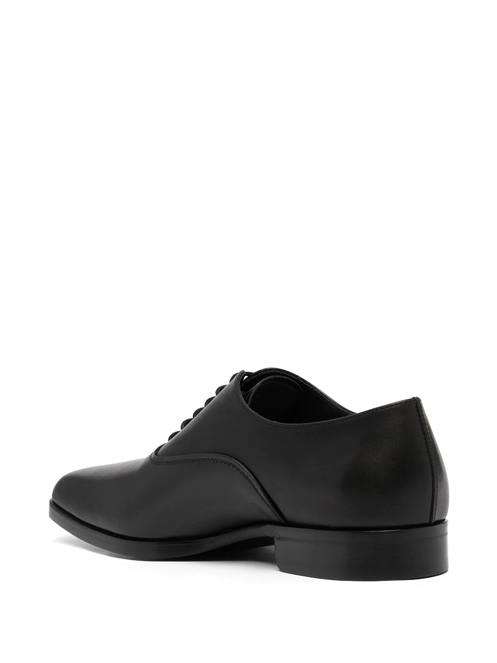 lace-up leather oxford shoes - 3