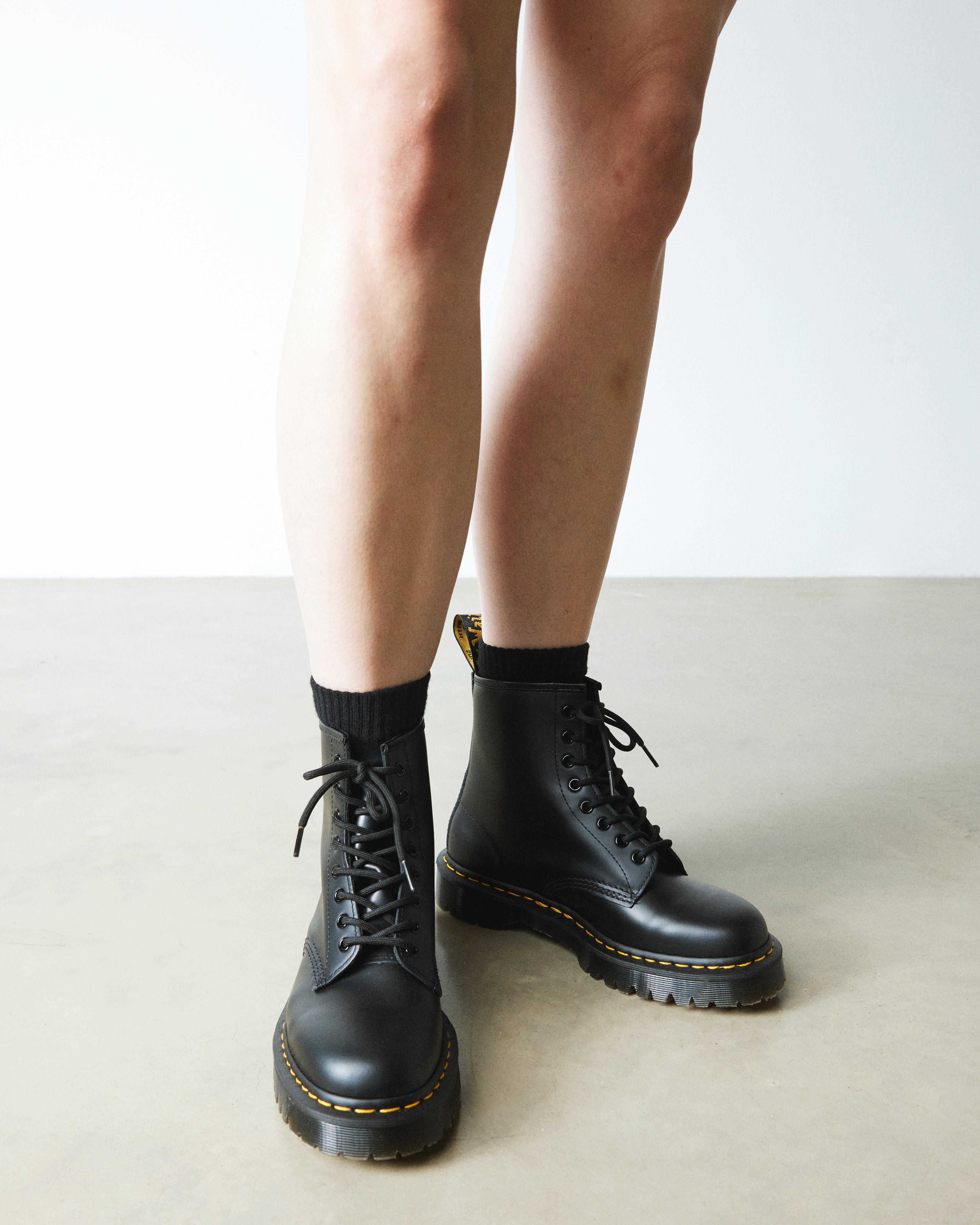 1460 Bex Smooth Leather Lace Up Boots - 6