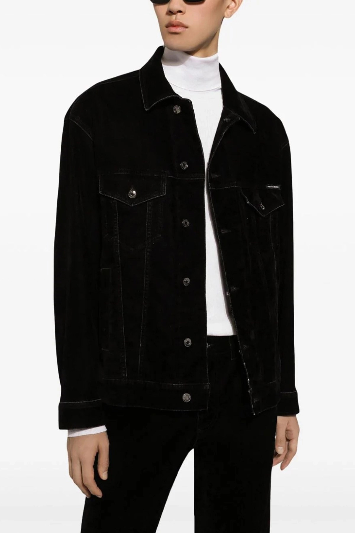 Velvet shirt jacket - 2