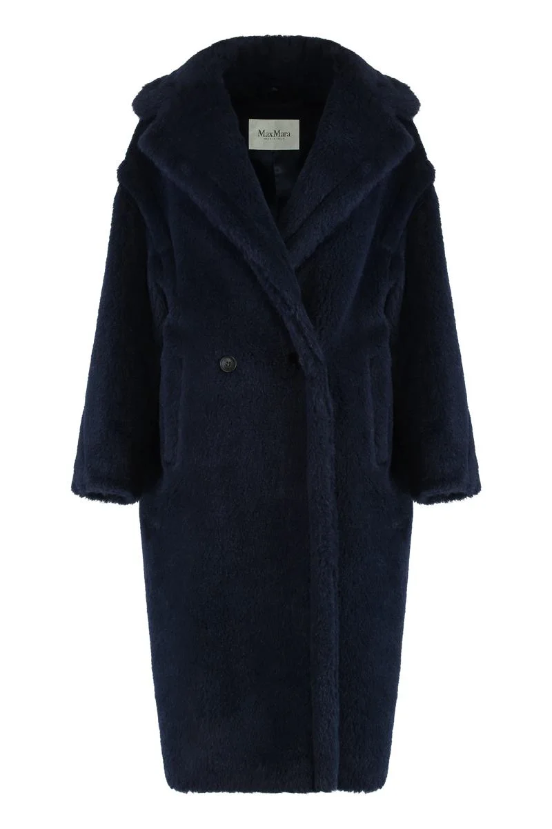 Max Mara Teddy Bear Icon Coat In Alpaca And Wool - 1