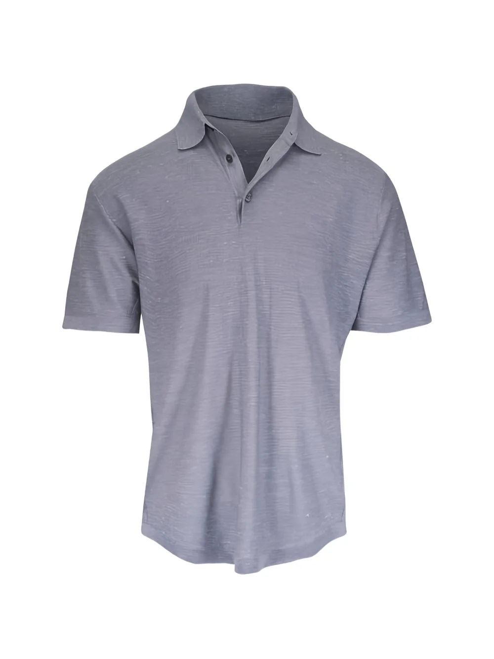 buttoned polo shirt - 1