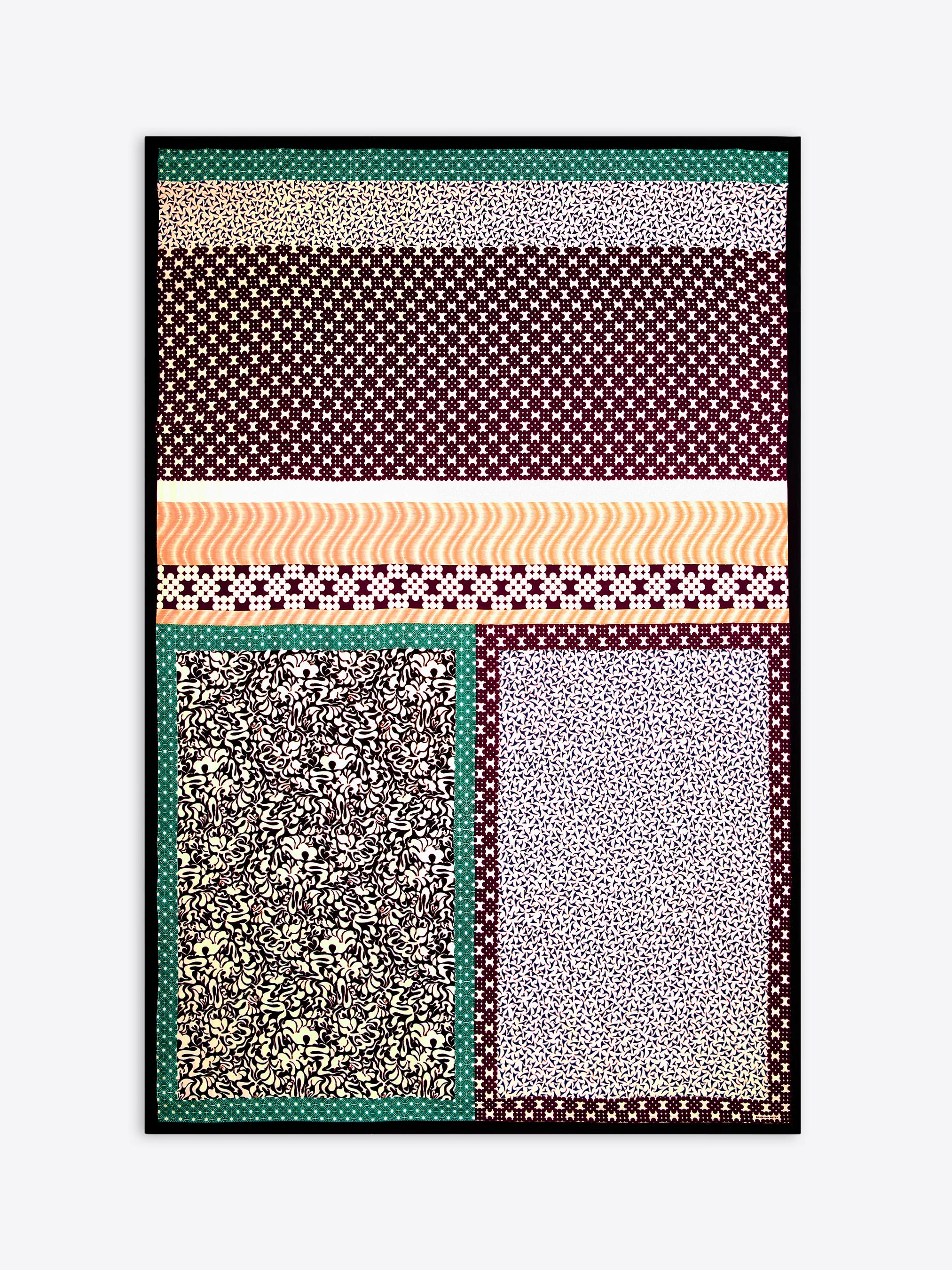 PRINTED VISCOSE SCARF - 1