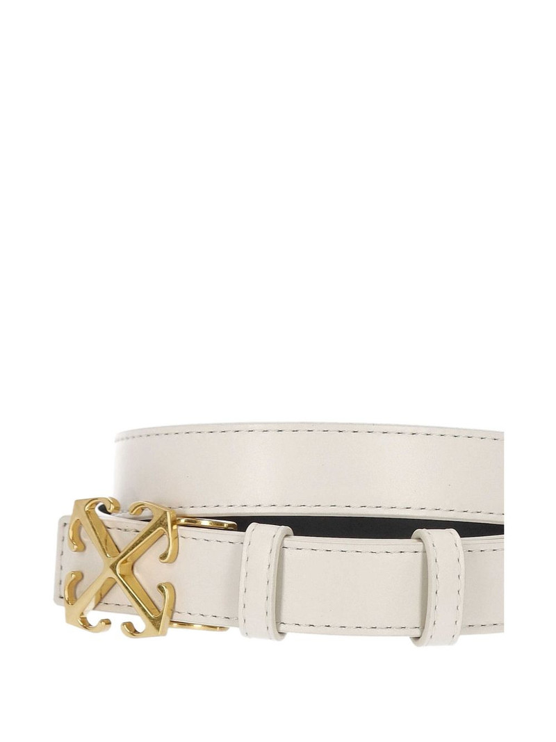 signature Arrows motif-buckle leather belt 3