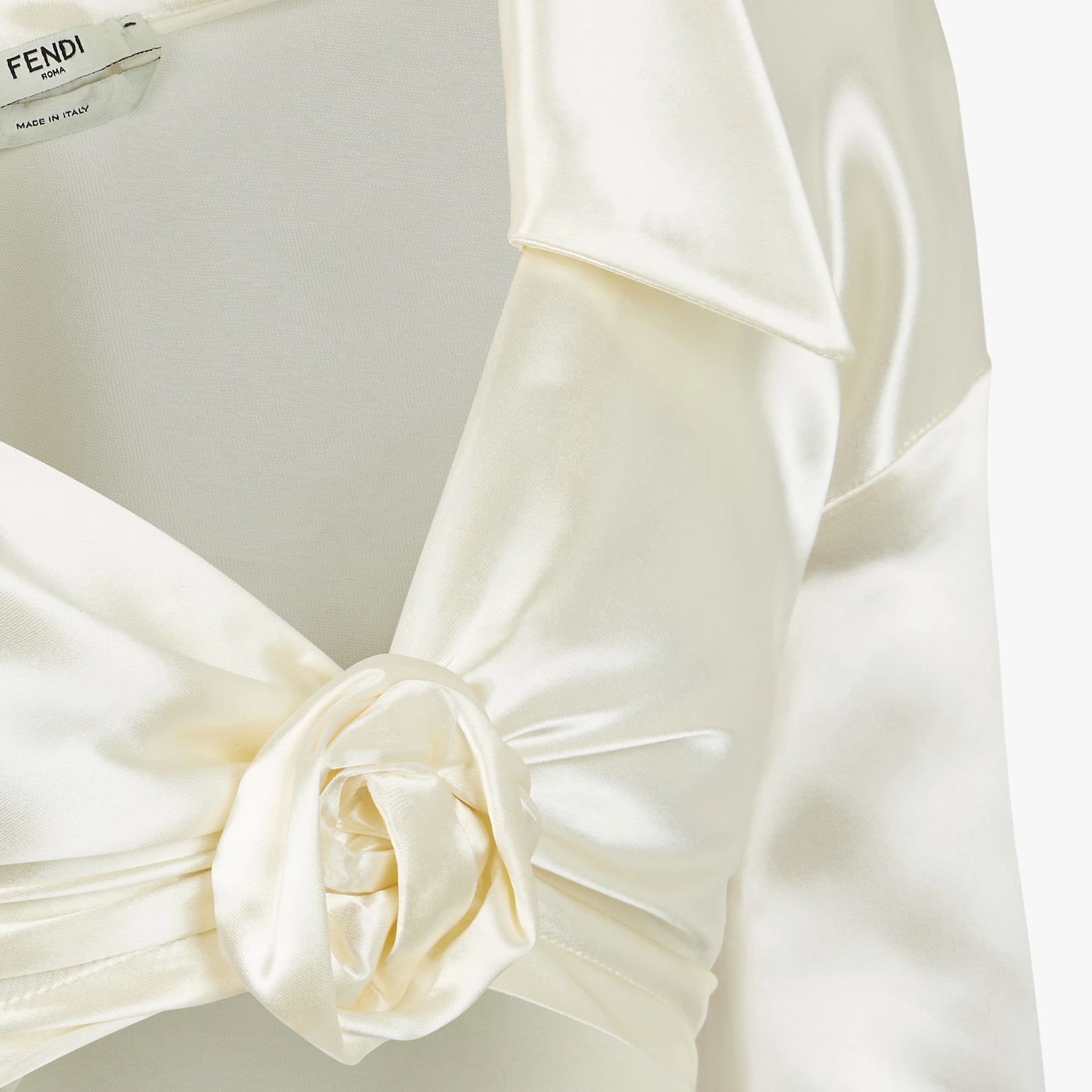 White satin shirt - 3