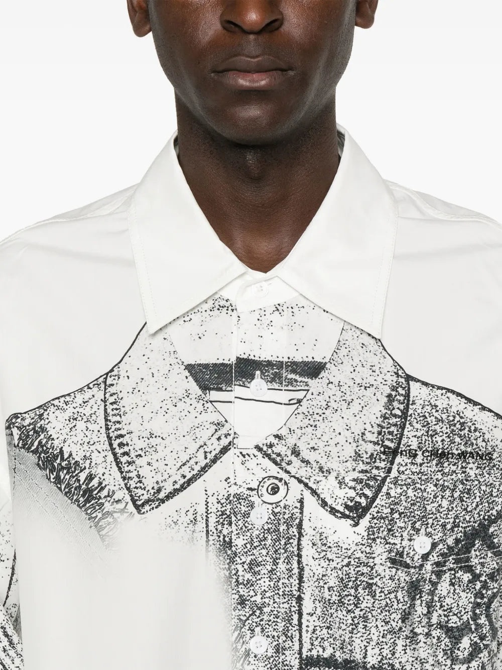 TROMPE L'OEIL-PRINT SHIRT - 5