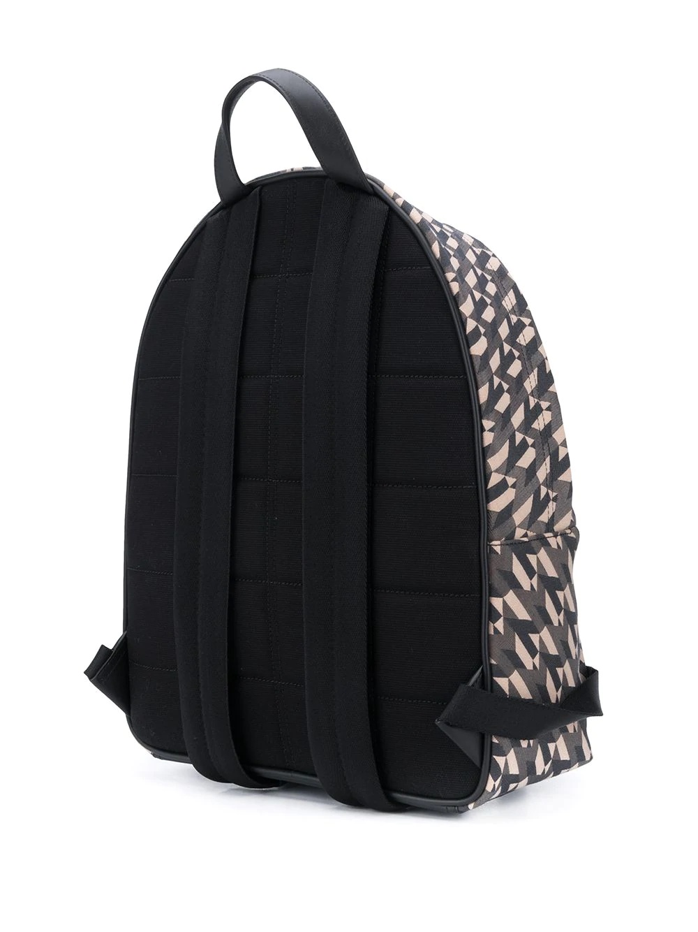 logo-print monogram backpack - 3