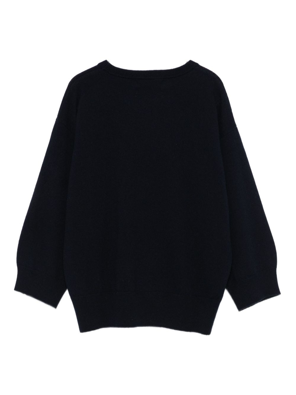 long-sleeve cashmere sweater - 2