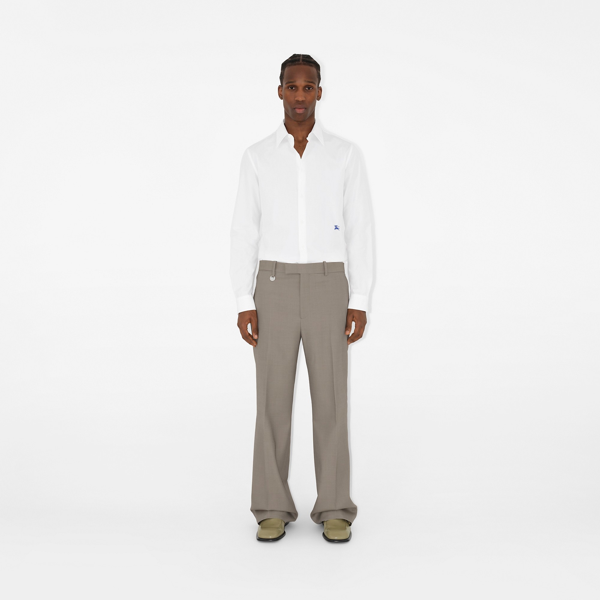 Wool Tailored Trousers - 2